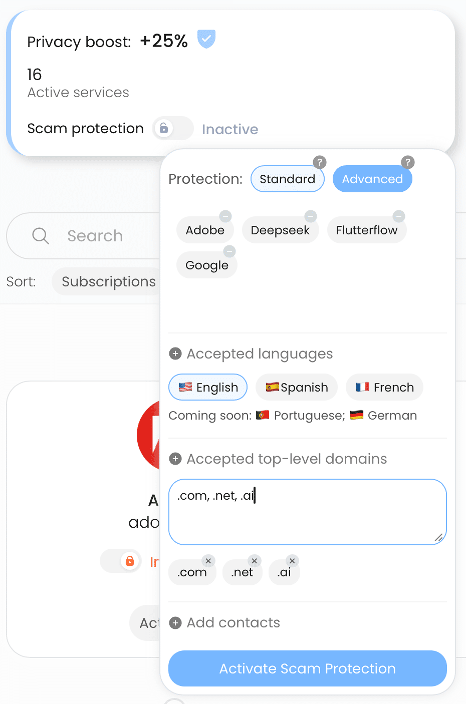 Advanced Scam Protection